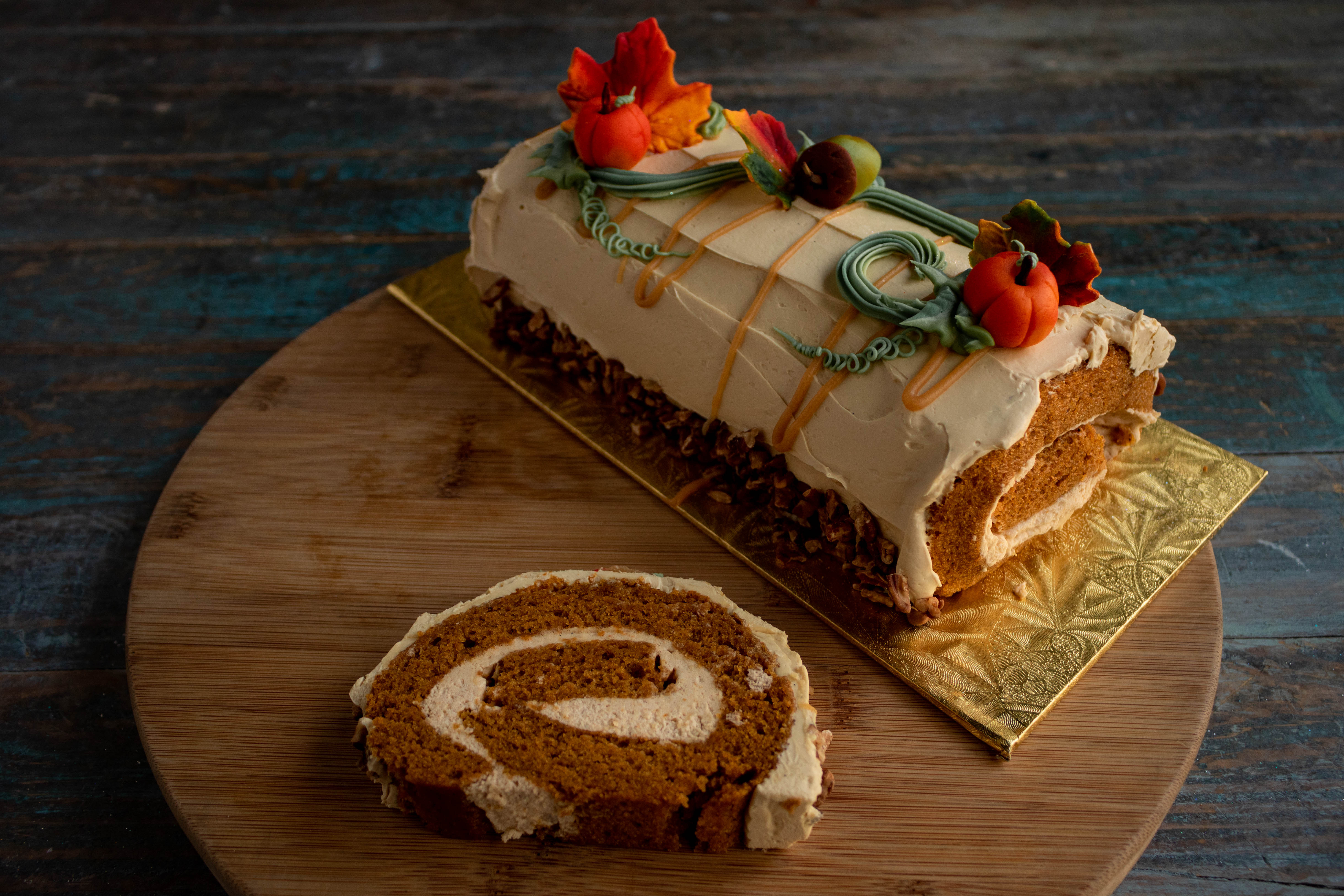 PUMPKIN ROULADE